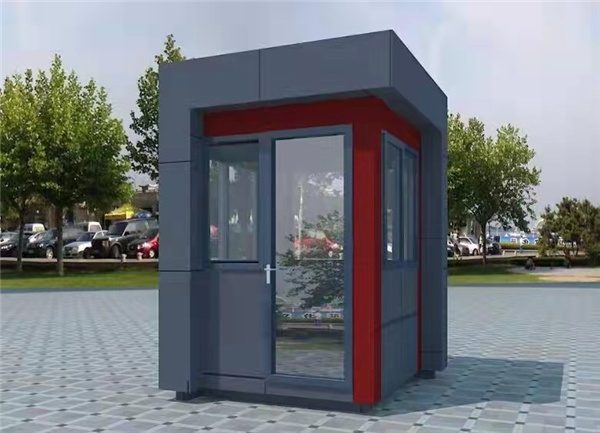 海尔公司钢结构值班室岗亭