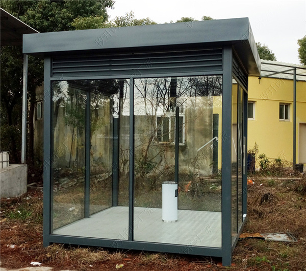 玻璃岗亭05